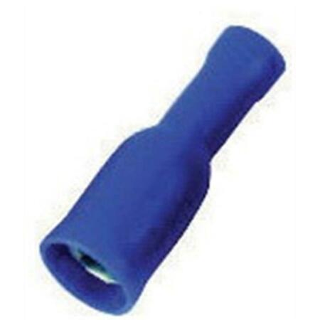 DOOMSDAY 14 - 16 Gauge Blue Female Bullet Connectors, 100PK DO142989